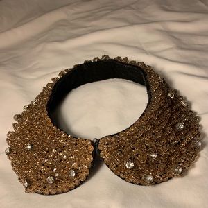 Beaded collar necklace
